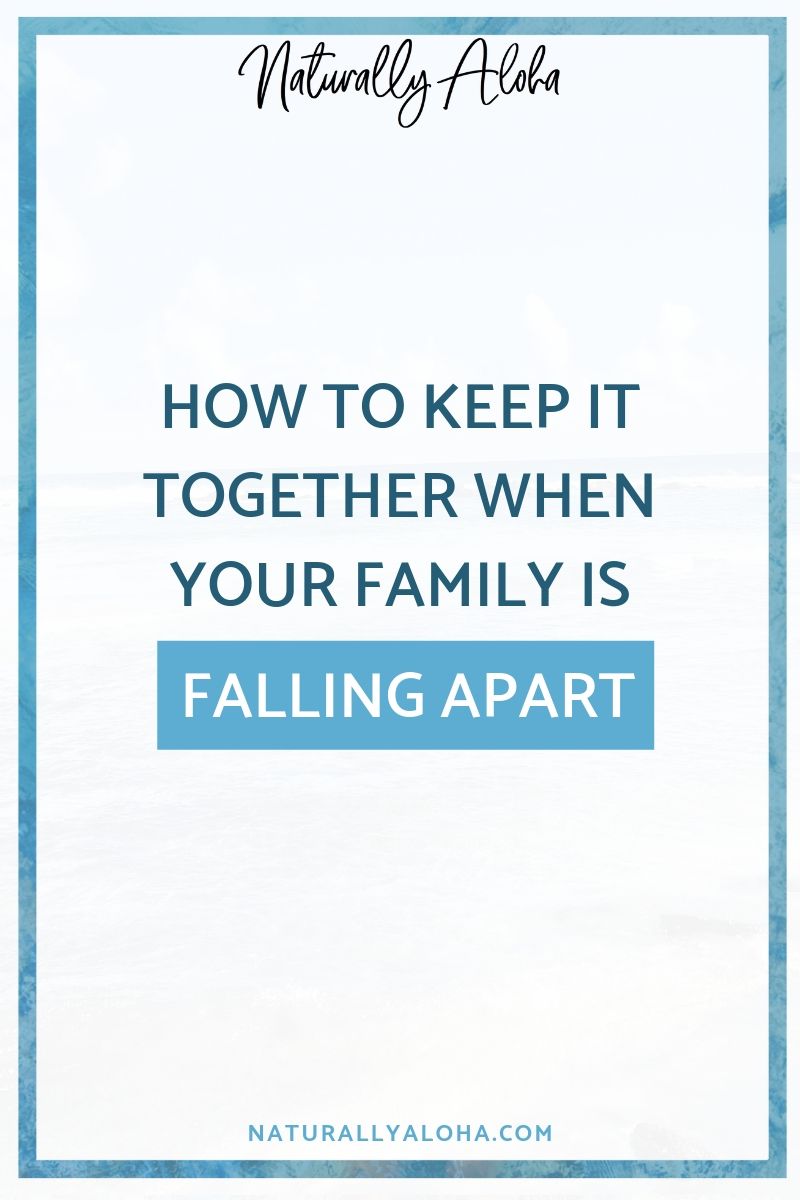 How would you know how to keep it together?