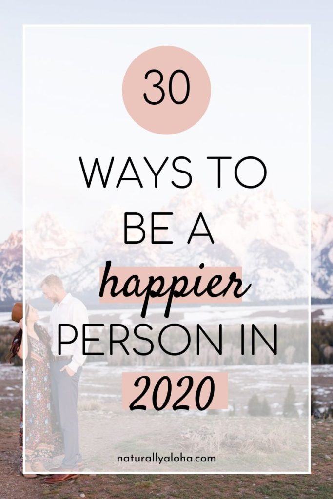 How to be a happier person