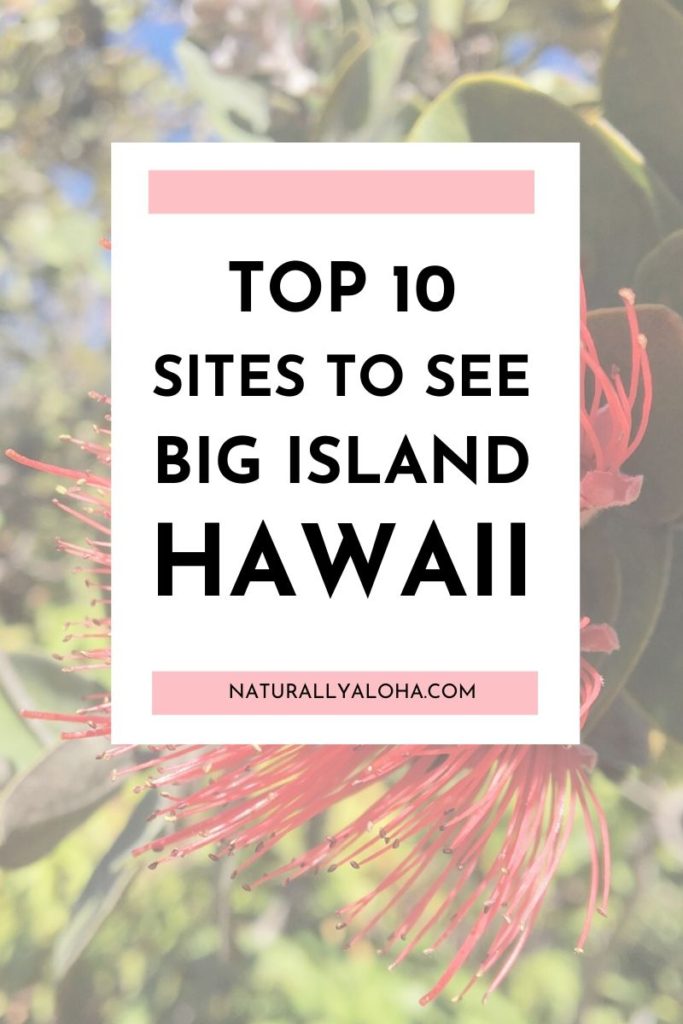 Big Island Hawaii Sites