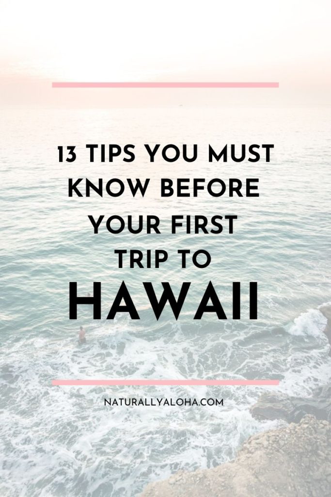 Hawaii First Timers