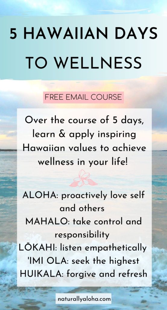 5 Hawaiian Days to Wellness