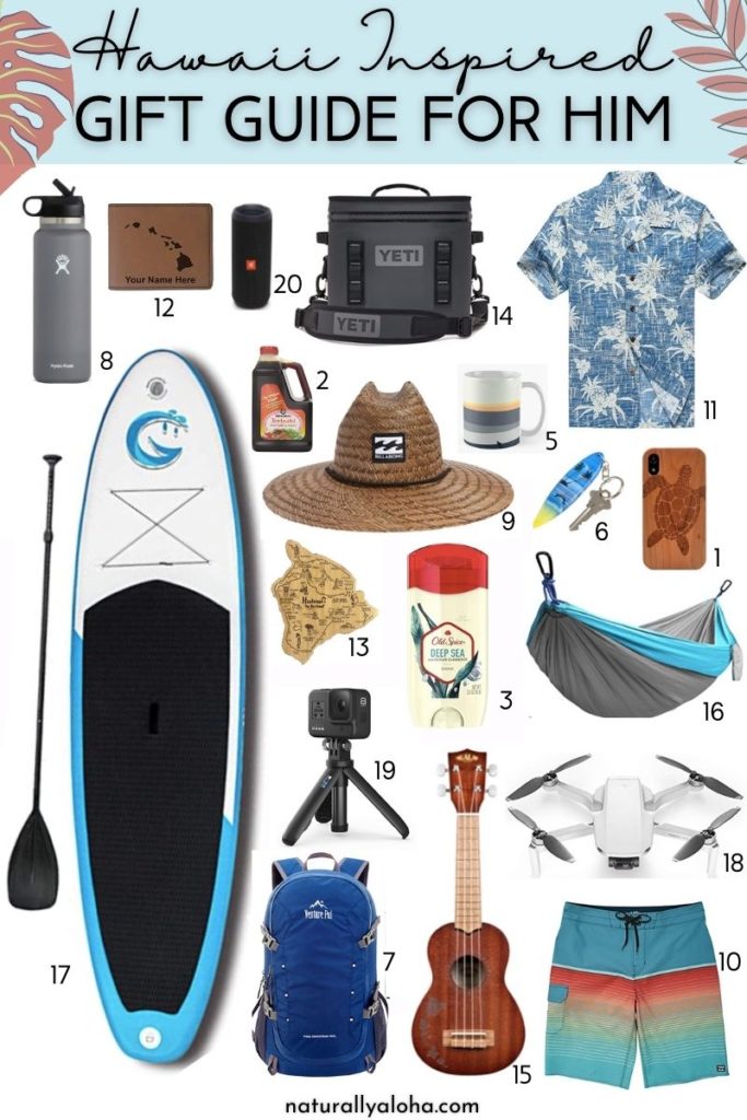 Hawaii Inspired Gifts for Him – So Easy and Fun!