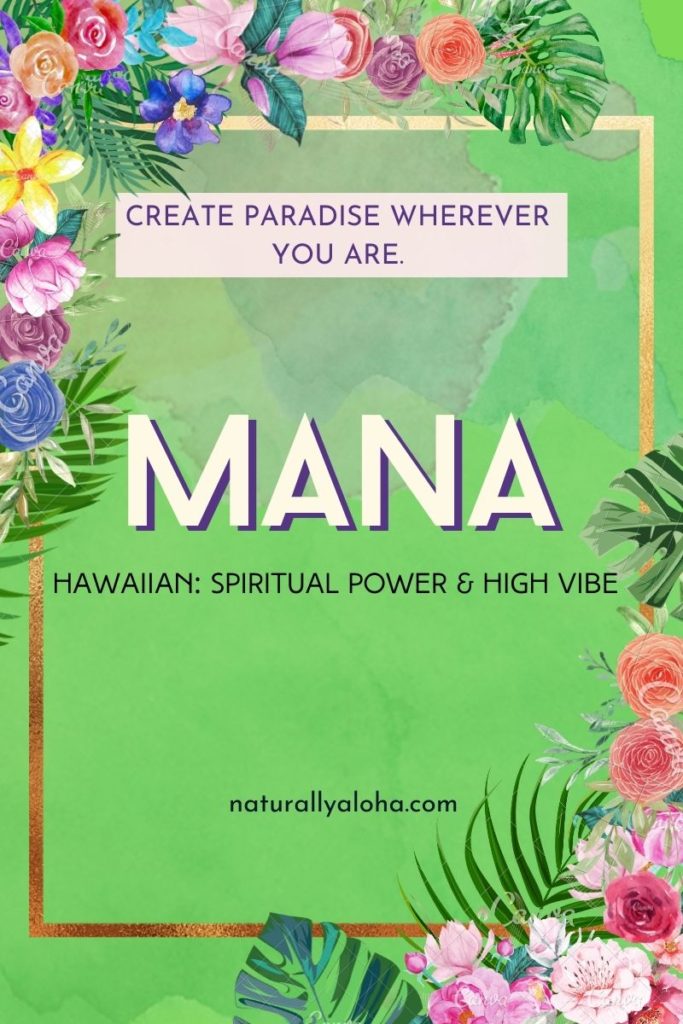 Mana: How to Have Good Vibes & High Energy - Naturally Aloha