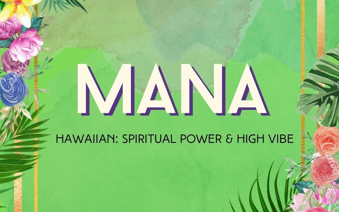 Mana: How to Have Good Vibes & High Energy