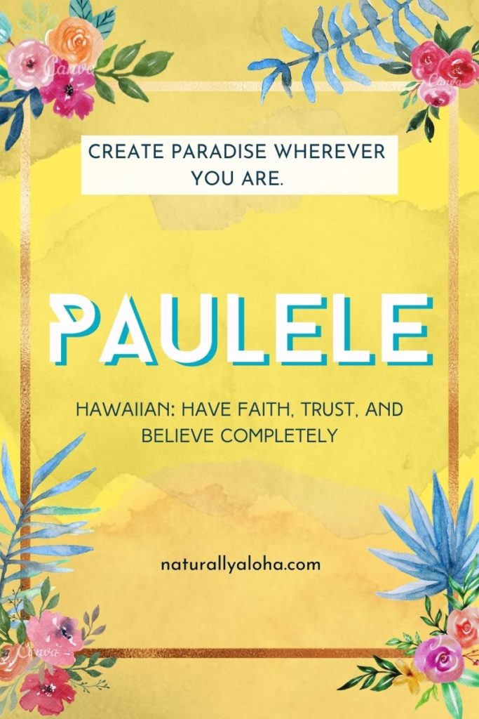 Paulele - Have Faith Pin