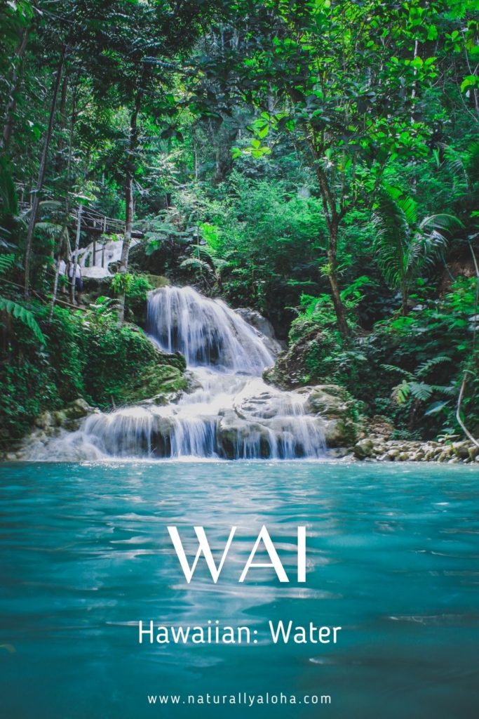 Wait means water in Hawaiian water words